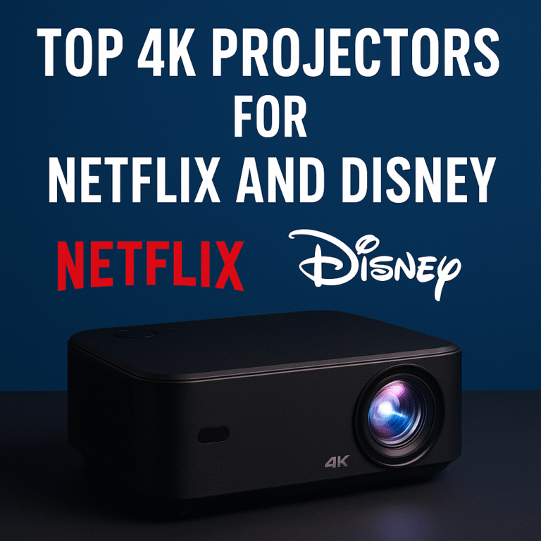 Top 4K Projectors for Netflix and Disney+ (Stream in Ultra HD at Home)