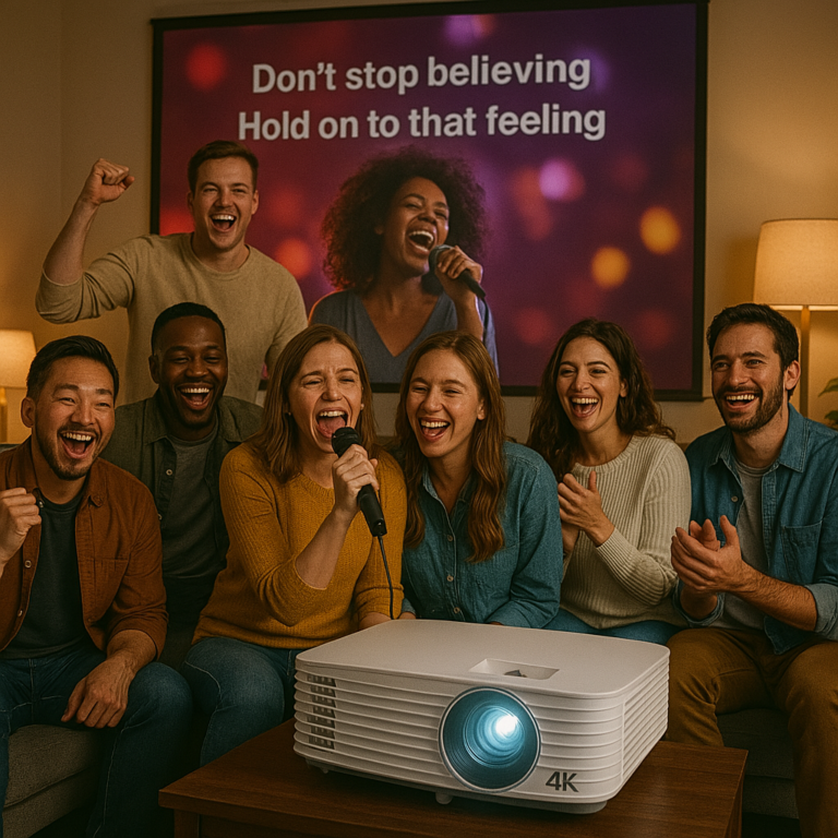 Roconia 4K-Supported Projector